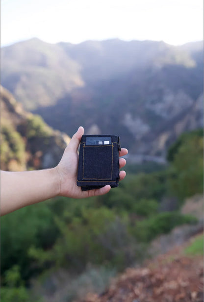 Handmade Jean Short Wallet